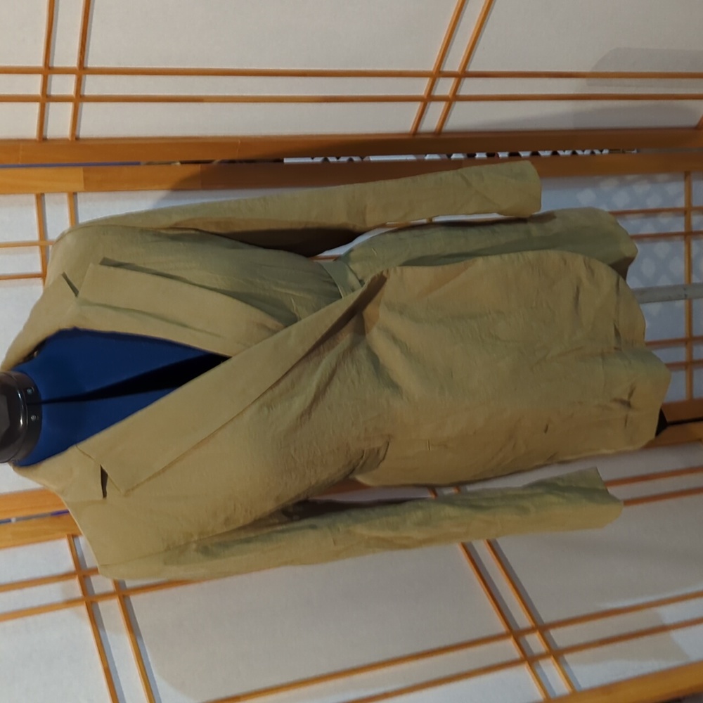 NWOT The Drapey Tie-Waist Blazer - Tawny Olive